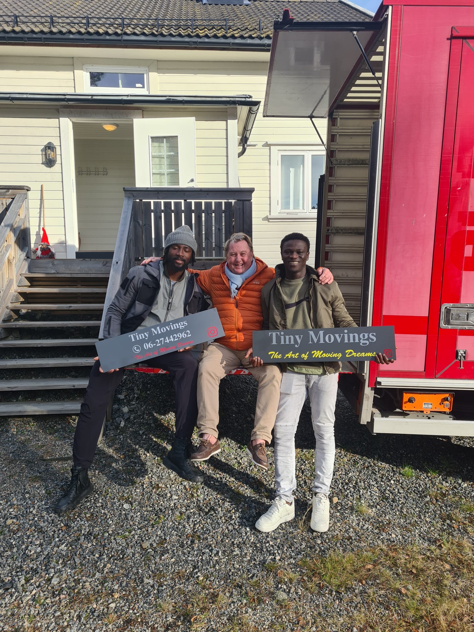 Tiny movings happy customer